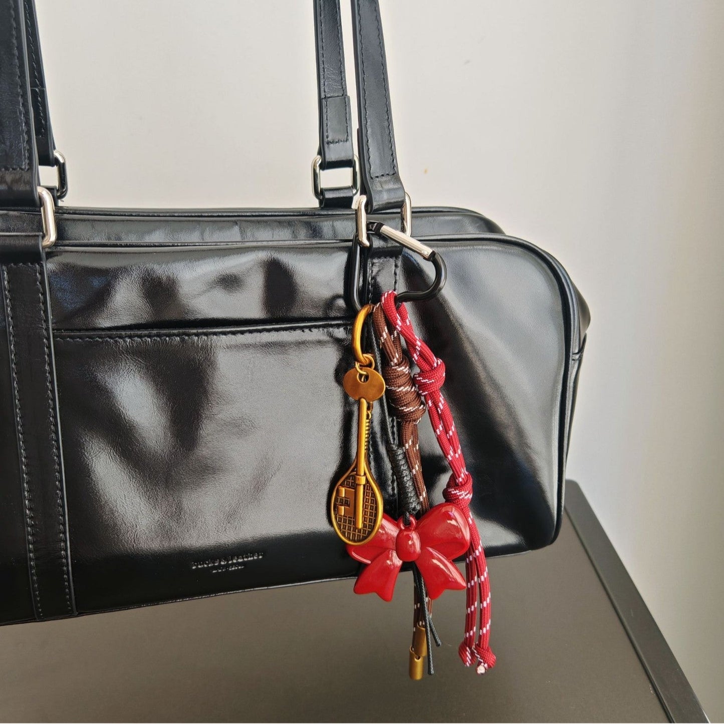 Tassel Braided Rope Keychain Bag Charm