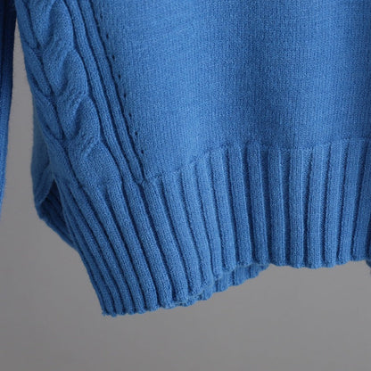 2+ Loose High Collar Knit Sets