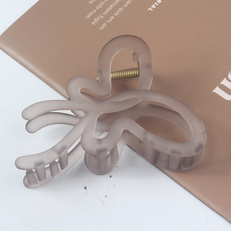 Simple Hollow Out Butterfly Hair Claw Clip