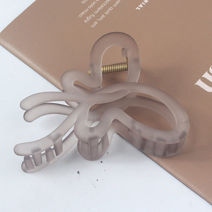 Simple Hollow Out Butterfly Hair Claw Clip