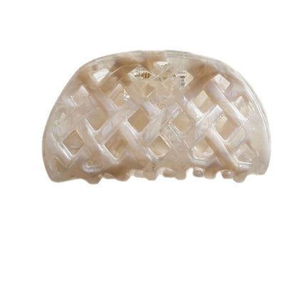 Solid Color Acetate Large Hair Claw