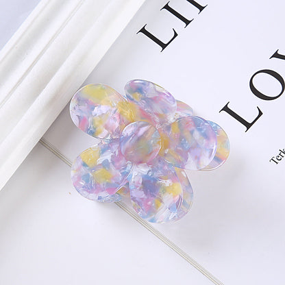 Elegant Floral Accessory Acetate Hair Claw
