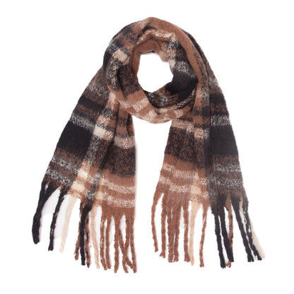 Tassel Plaid Vintage Scarves