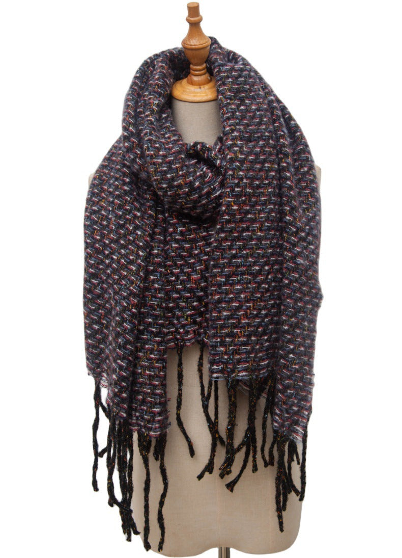 Vintage Tassle Simple Scarves