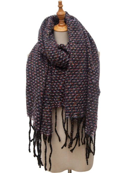 Vintage Tassle Simple Scarves