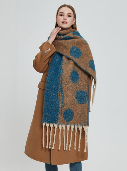 Patchework Color Point Scarves