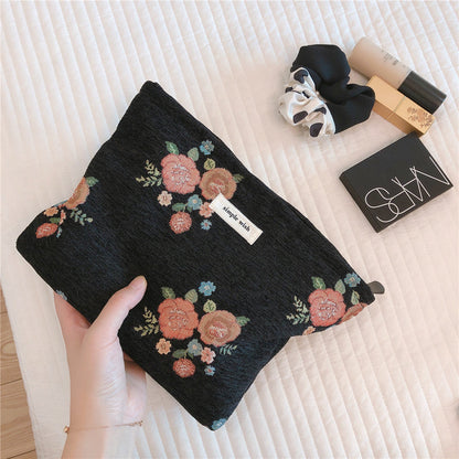 Classic Plaid Travel Cosmetic Bag