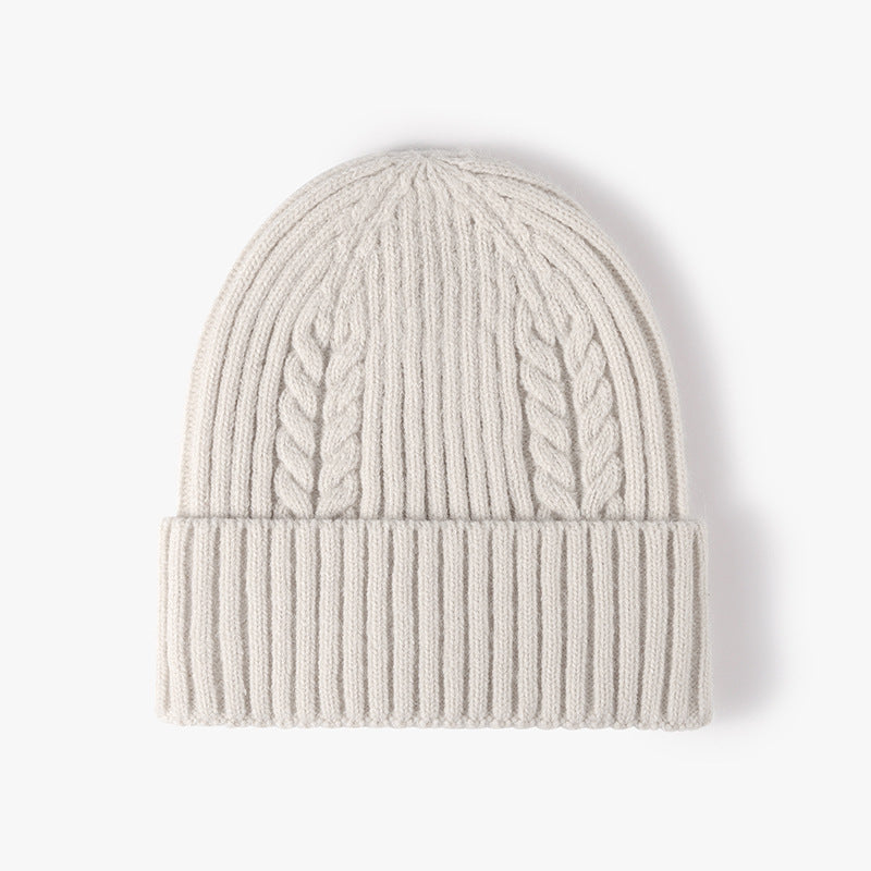 Solid Color Teist Simple Knit Beanie
