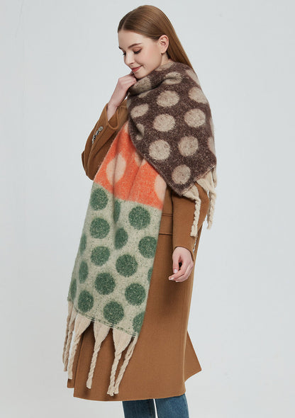 Contrast Color Point Tassel