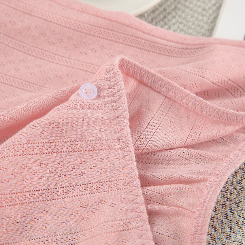 3PCS Solid Color Knit Homewear Sets