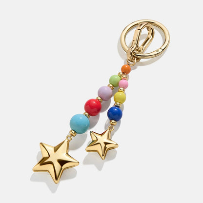 Colorful Flower Beads Keychain Bag Charms