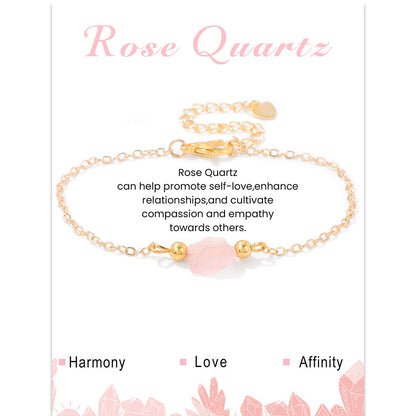 Elegant Irregular Stone Simple Beaded Bracelets