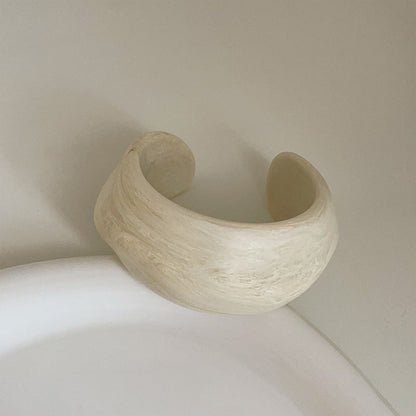 Geometric Irregular Acrylic Open Bracelets