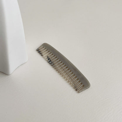 Simple Mini Portable Acrylic Hair Comb