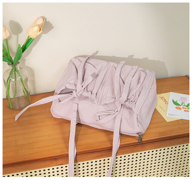 Bow Knot Sweet Casual Simple Shoulder Bag