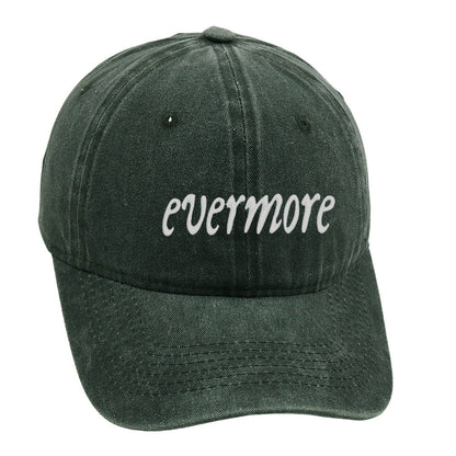 Distressed Letter Embroidered Baseball Caps