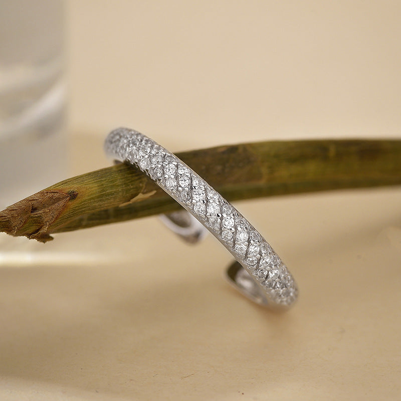 Zircon Adjustable Fine Layered Rings