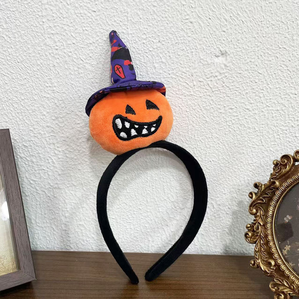 Halloween Doll Bat Pumpkin Headband