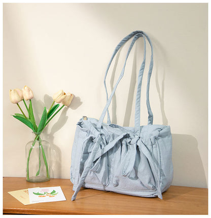 Bow Knot Sweet Casual Simple Shoulder Bag