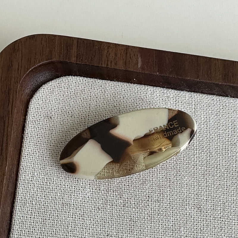 Cute Letter Print Mini Hair Clips