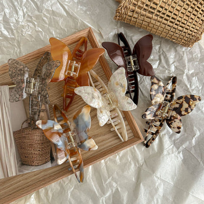 2+Butterfly Multicolor Elegant Hair Clips