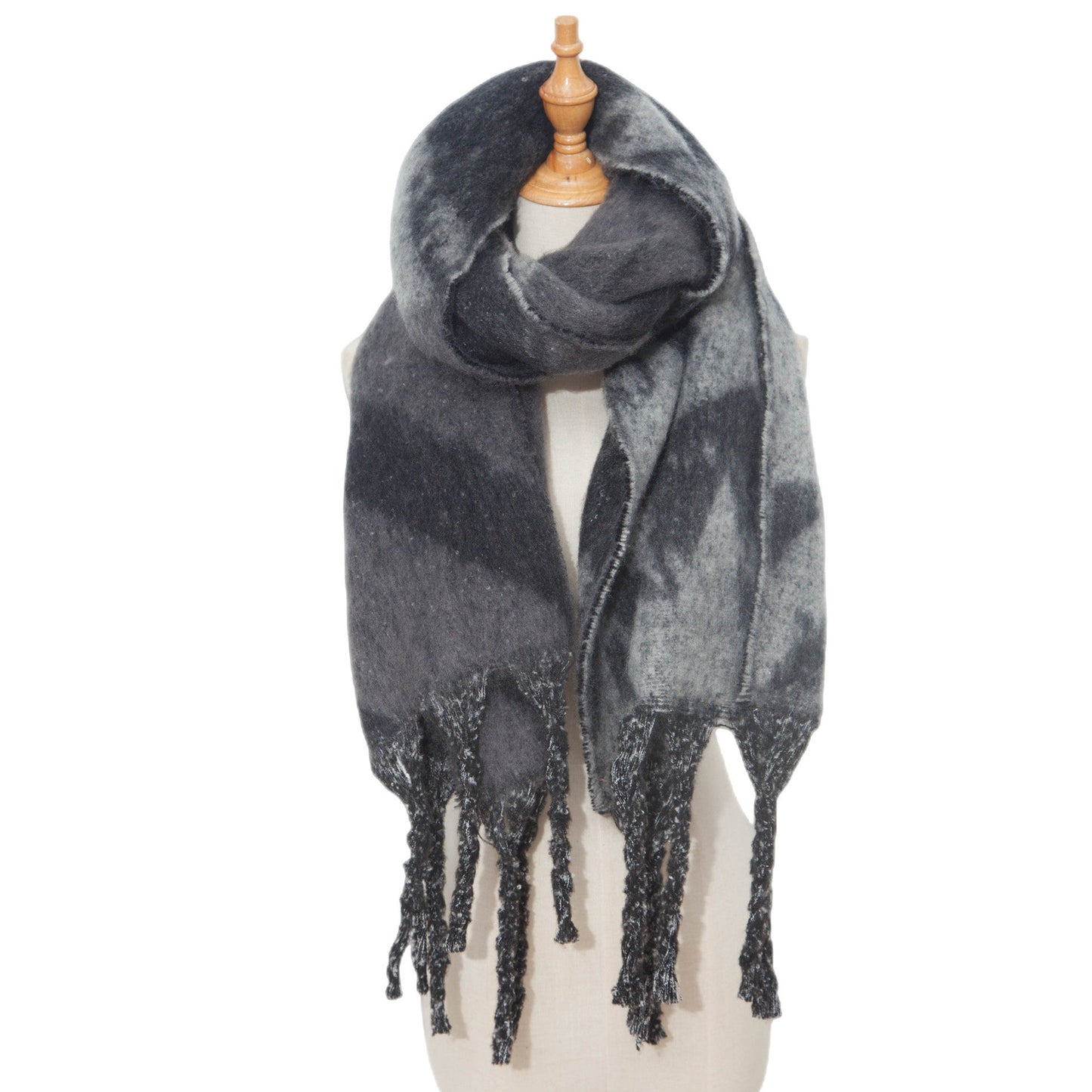 Patchwork Color Star Print Scarves