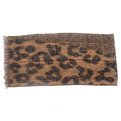 Leopard Print Contrast Color