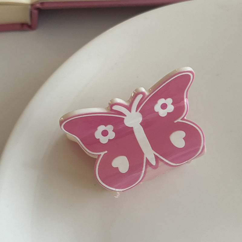 Cute Bow Flower Claw Clip