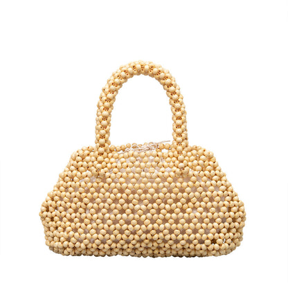 Handmade Wooden Bead Handbags