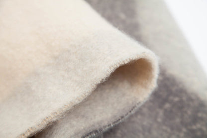 Irregular Print Tassel Vintage Scarf