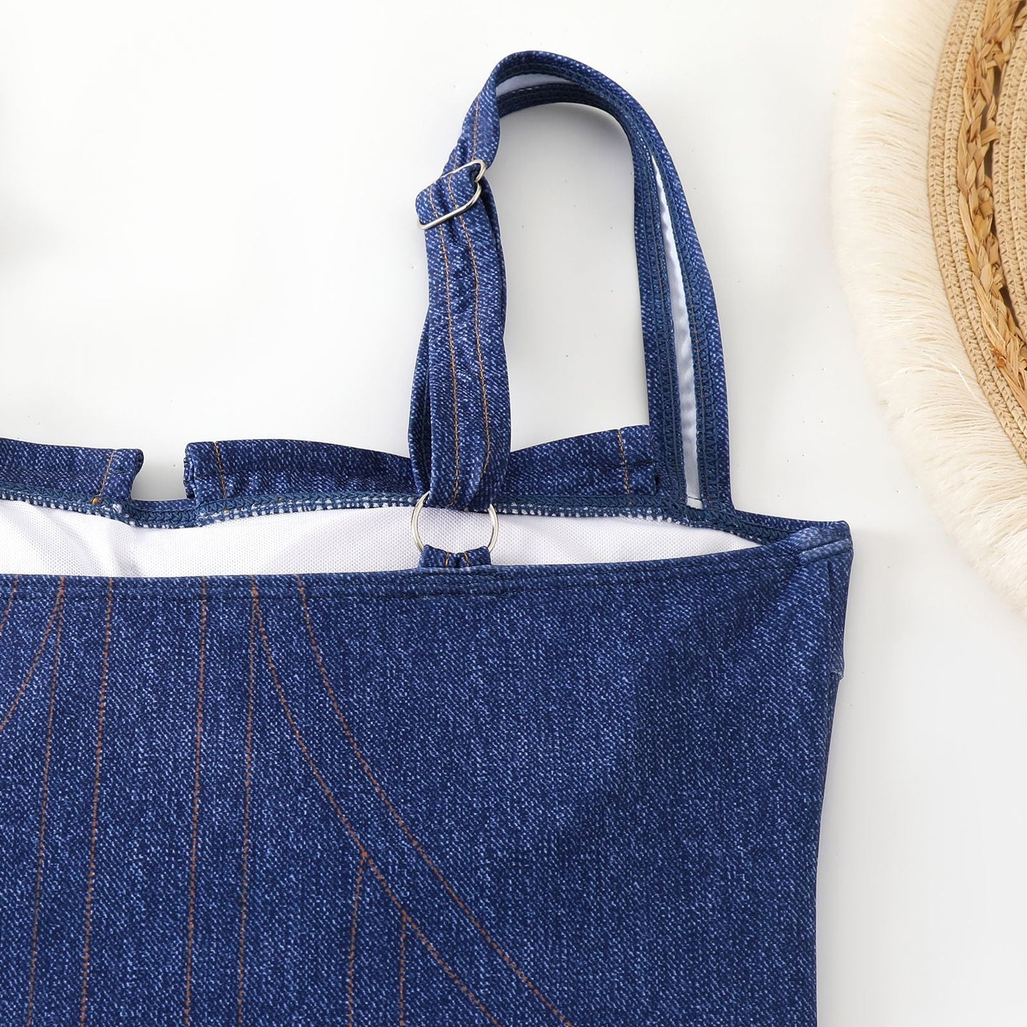 Strap One Piece Swimweat Split Cover