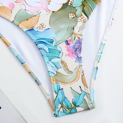 Simple One Piece Swimsuit with Cover Up