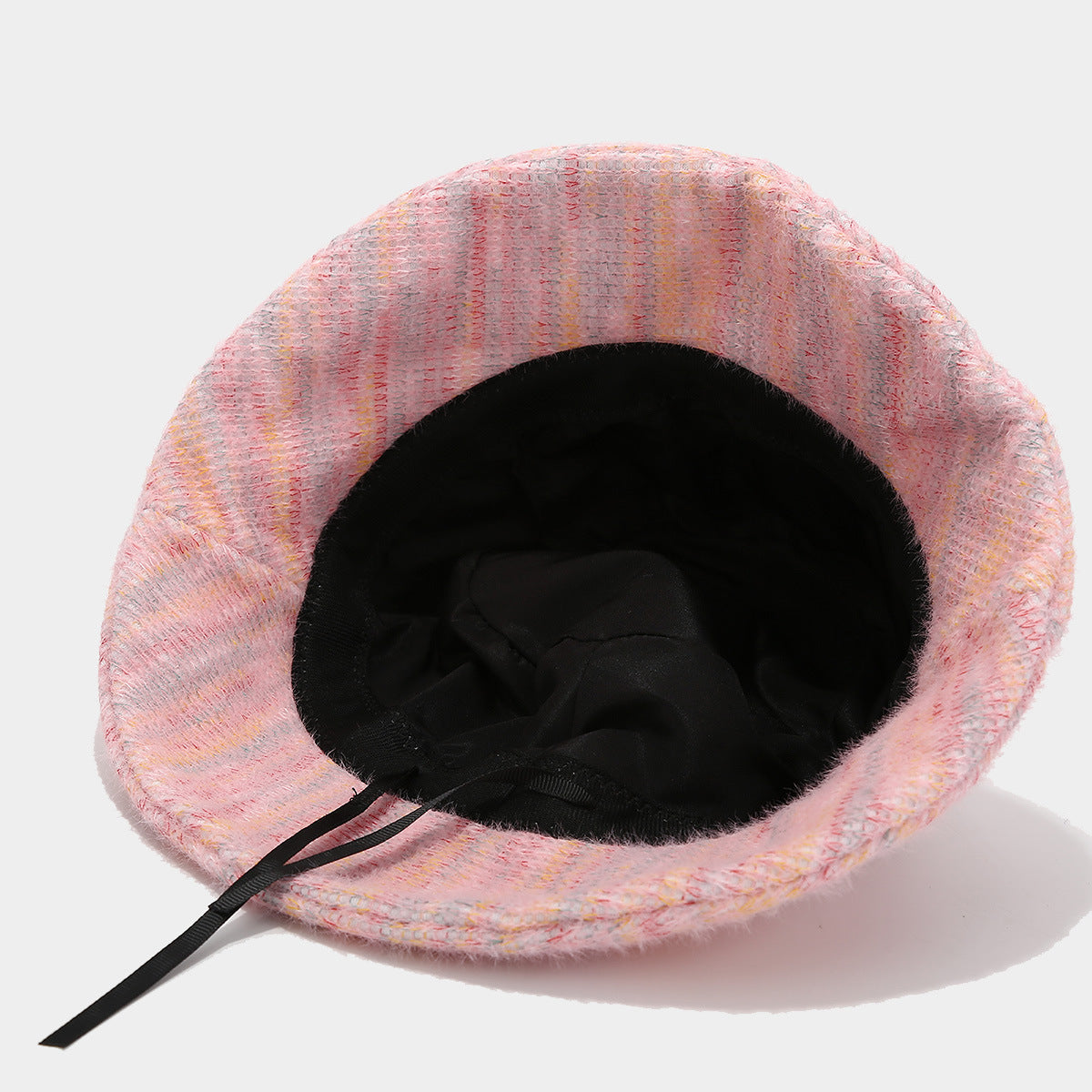 Trendy Colorful Knit Winter Bucket Hat