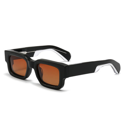 Fashion Square Frame Punk Sunglasses