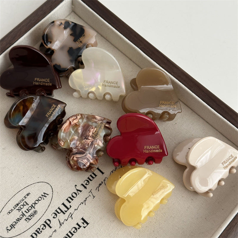 Love Shaped Mini Cute Hair Claws