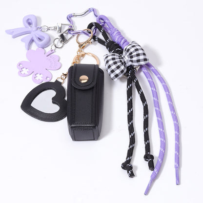 Card Picture Holder Rope Braided Bag Charm