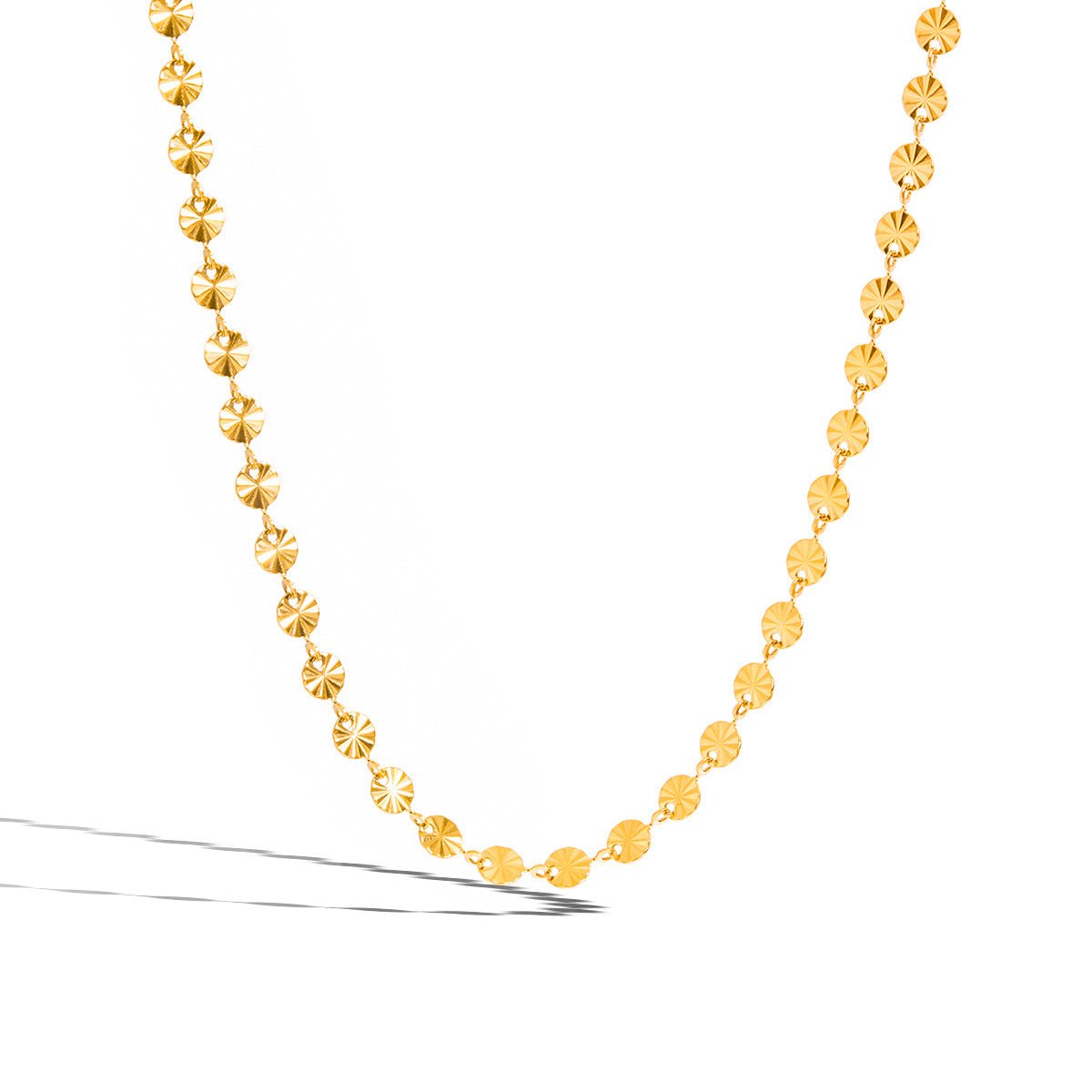 Trendy Gold Plated Choker Necklace