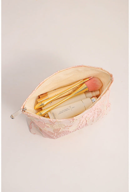 Large Capacity Floral Makeup Bag