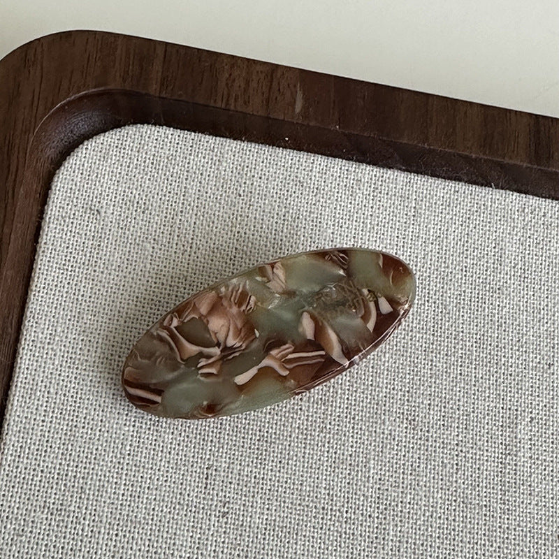 Cute Letter Print Mini Hair Clips