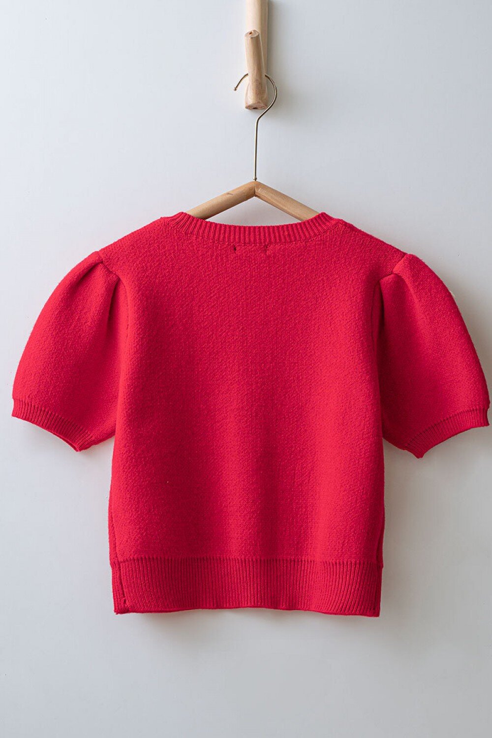 Bows Sweet Short Sleeves Knit Cardigan