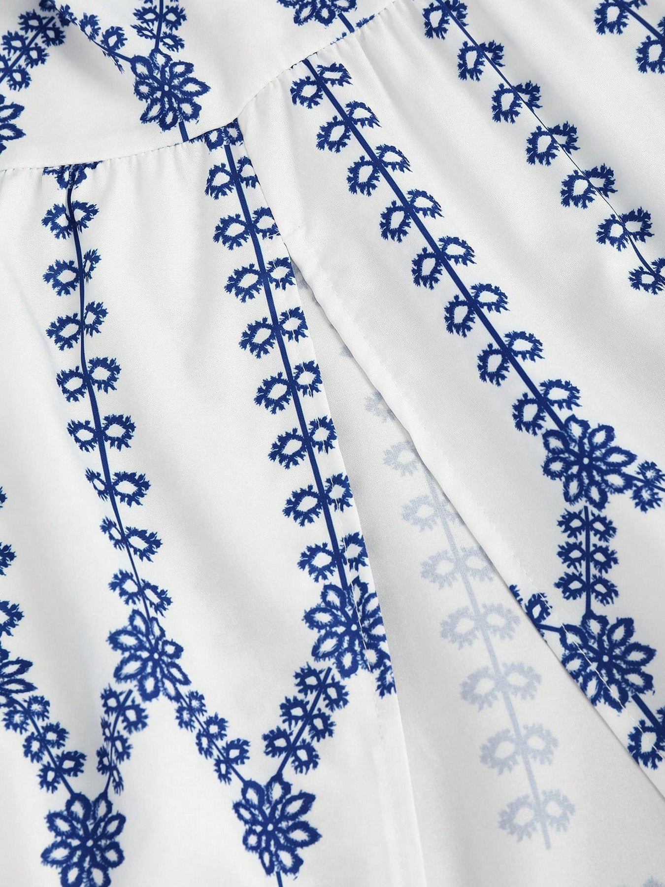 Print Halter Print String Midi Dress