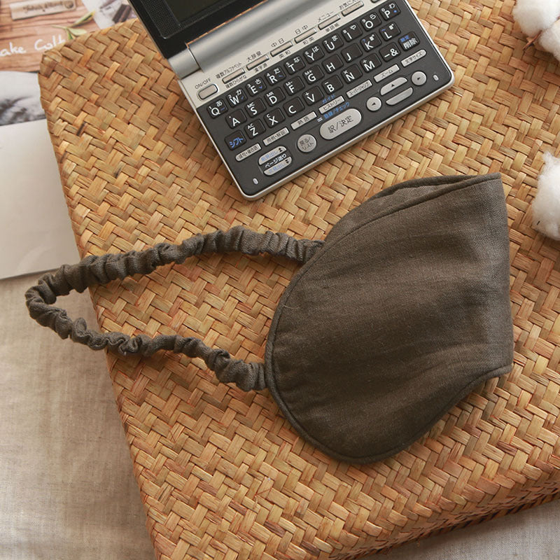 Pure Linen Sleep Blocking Light Eye Mask