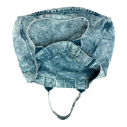 Washed Make Old Demin Shoulder Bags