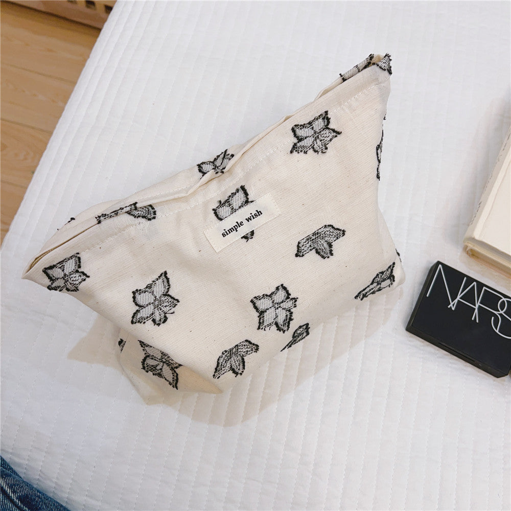 Simple Portable Large Capacity Makeup Bag