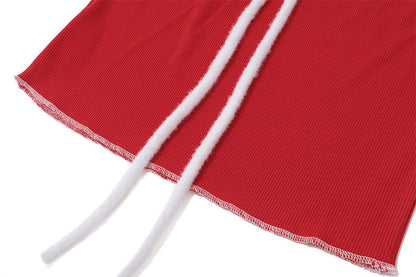 Bow String Halter Strapless Sexy Top