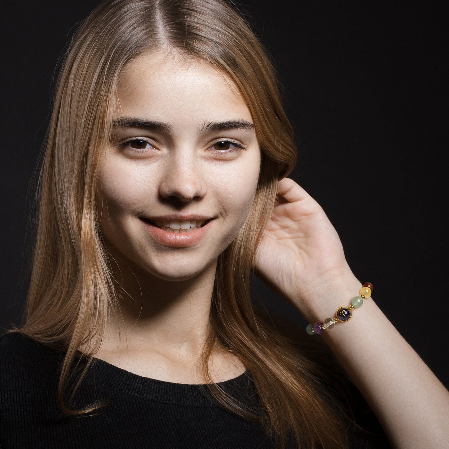 Vintage 12 Constellations Stone Beaded Bracelets