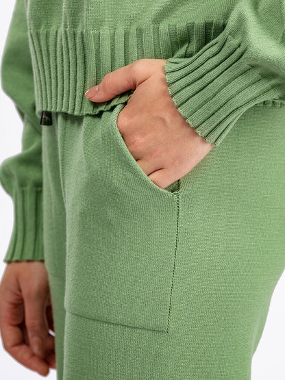 2+ Round Neck Simple Knit Sets