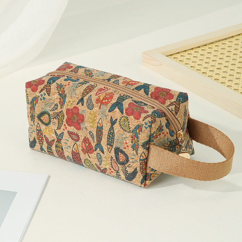 Cartoon Print Large Capacity Makeup Bag