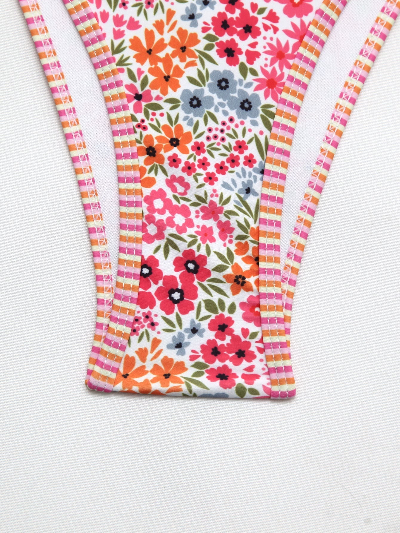 Trendy Floral Printed Bikini Swimwear