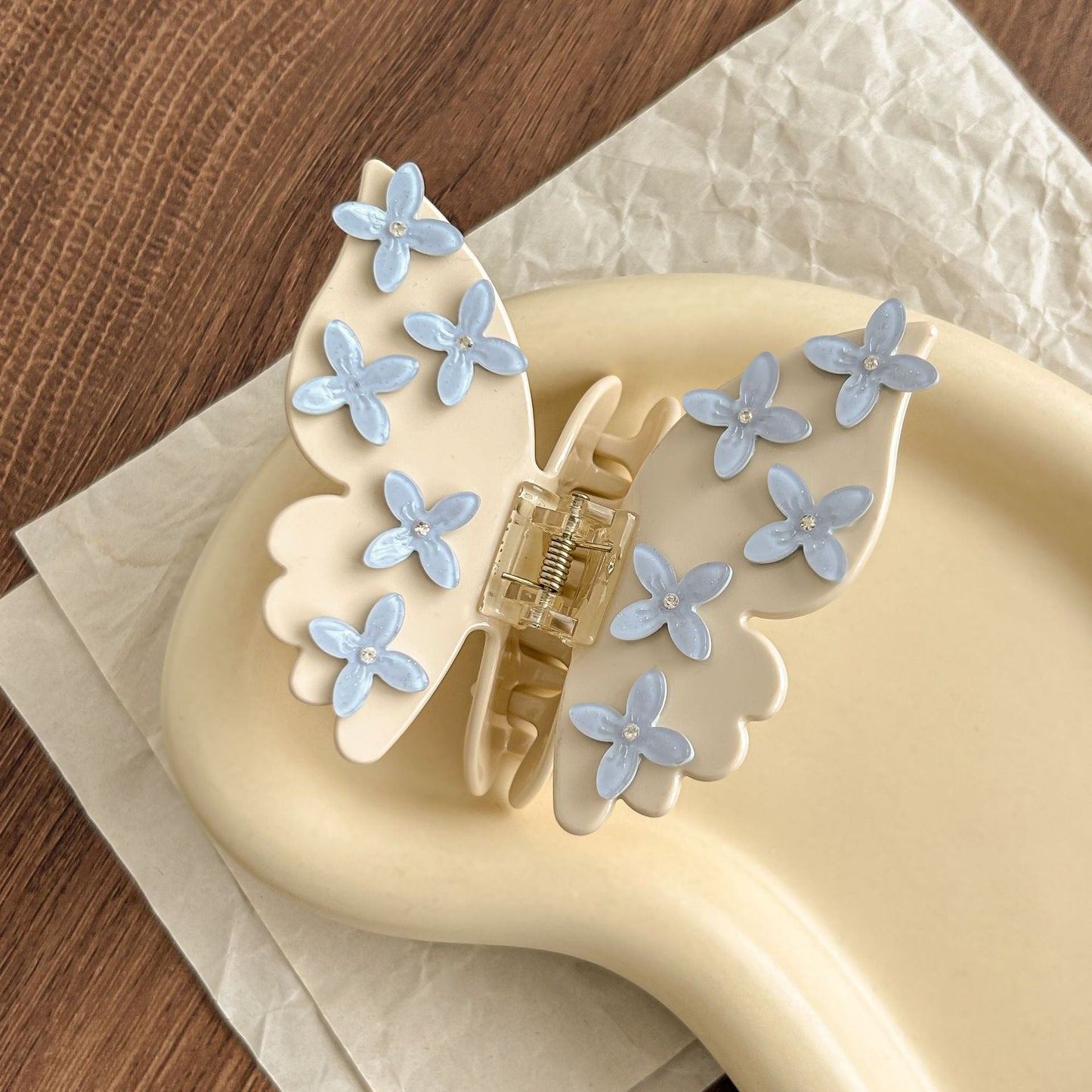 2+Butterfly Floral Sweet Hair Clips